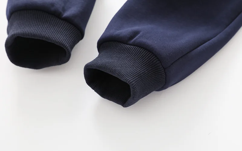 Winter Style Crawler BOY'S Super Soft Thick One-piece Velvet Casual Pants Children Warm Bib Overall Trousers