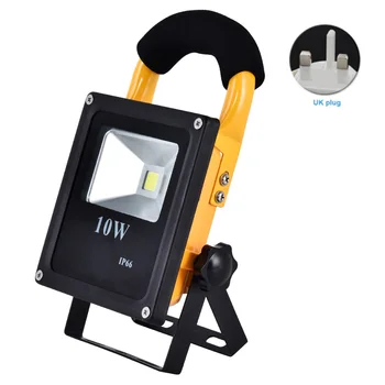 

10W Indoor Outdoor Emergency Lamp Led Waterproof Work Adjustable Bracket Camping Cordless Fishing Portable Rechargeable
