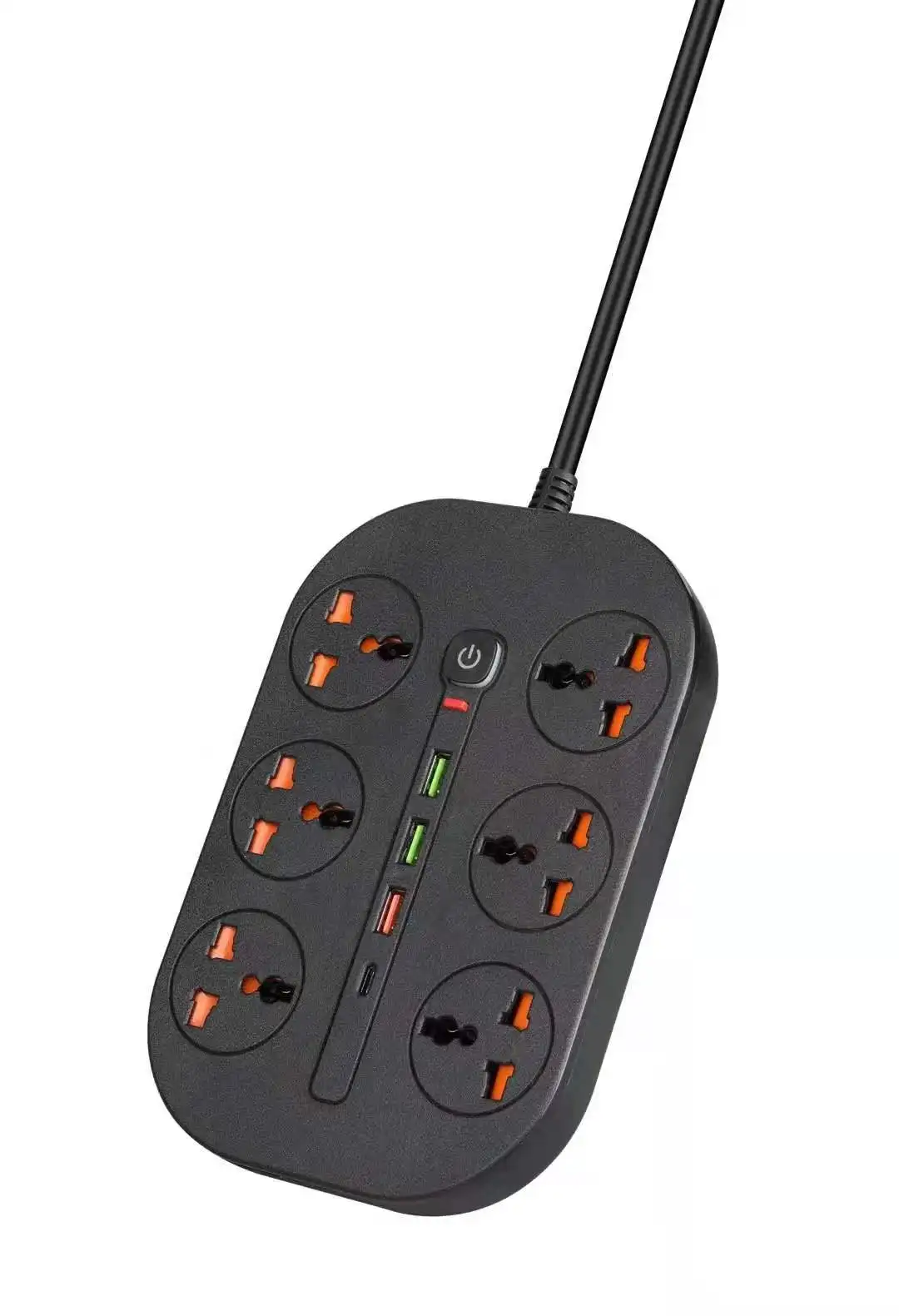 PD 20W QC 3.0 6 AC ܼƮ USB   Ʈִ  Ʈ Ƽ ÷   ̱  EU AU  