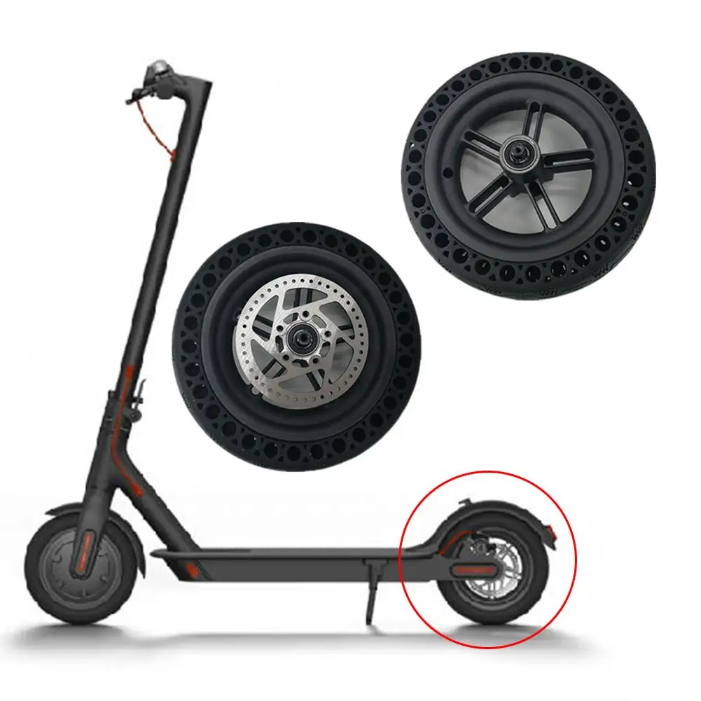 

For Xiaomi M365 Electric Scooter Universal Accessories 8.5 Inch Honeycomb Tire Rear Wheel Scooters Cycling Parts
