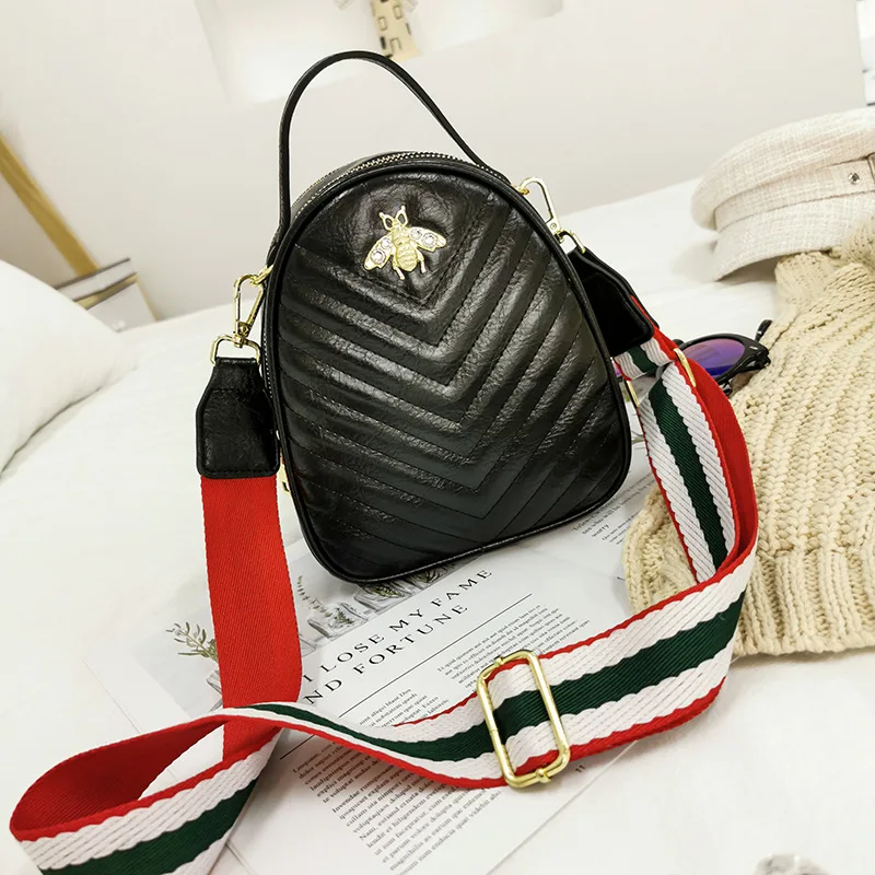 

Mini Graceful Rhombus Women's 2019 New Style Korean-style Simple Versatile Fashion Mini Soft Leather Shoulder Oblique Bag