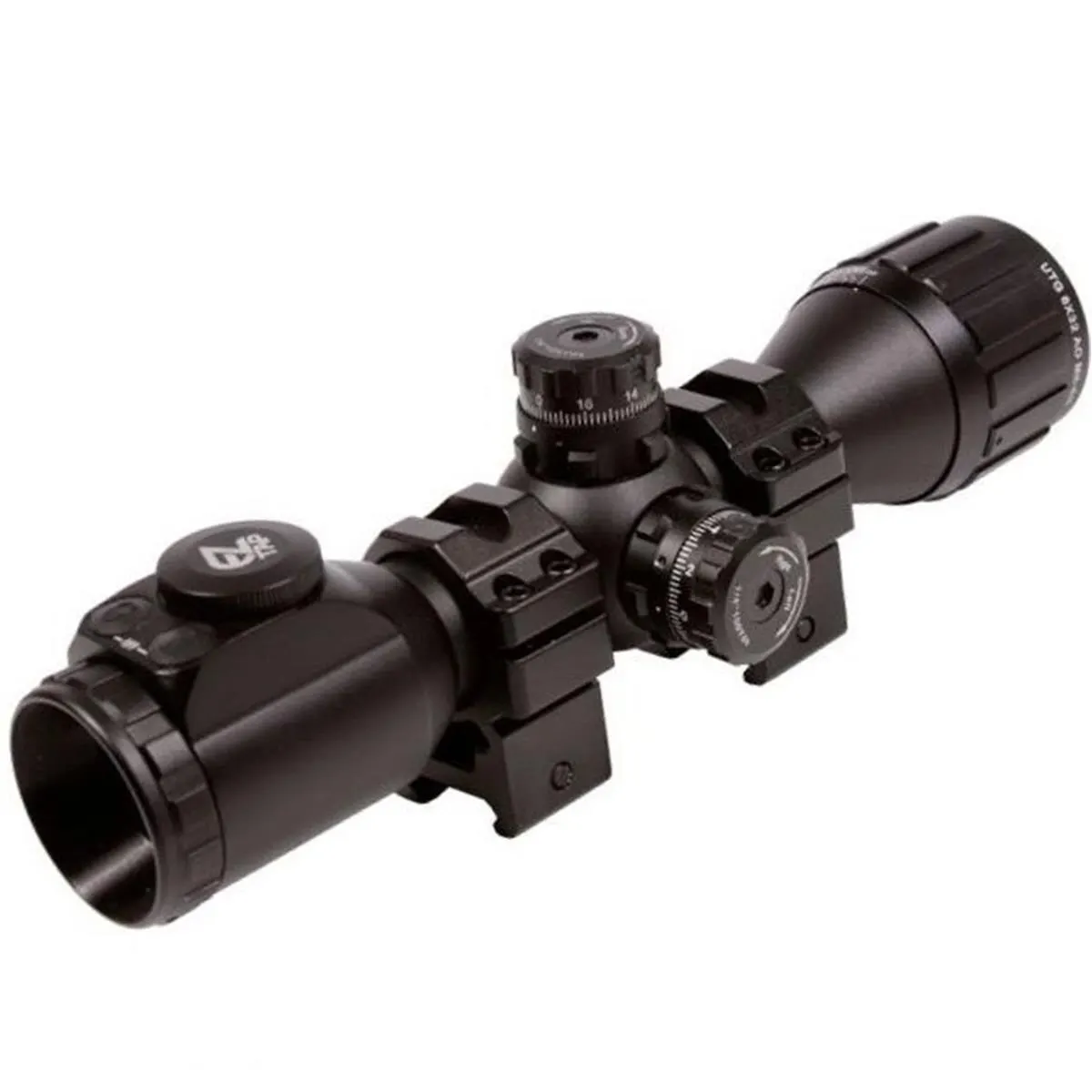 Прицел LEAPERS 6*32 AO Compact 25 4мм BugBuster с подсветкой кольцами (SCP-M632AOLWQ) | Спорт и