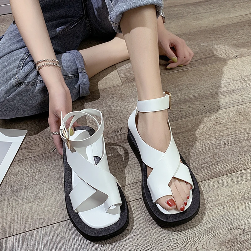 2025 Summer Luxury Sandals Clogs Wedge Buckle Strap Strappy Heels