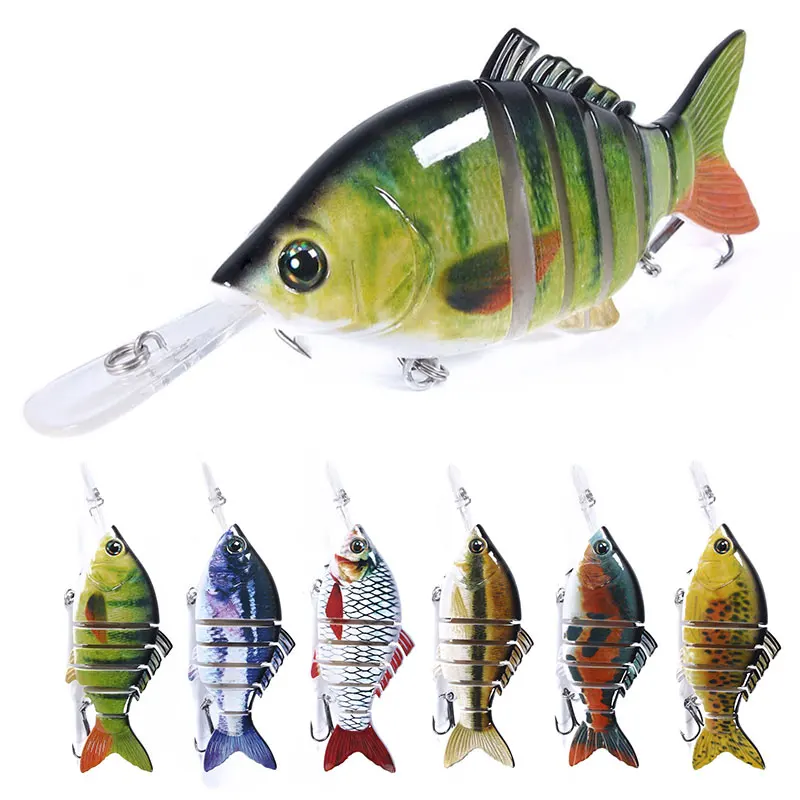 Fishing Lure Multi Jointed Hard lure 14cm 31g Crankbait Lifelike joint