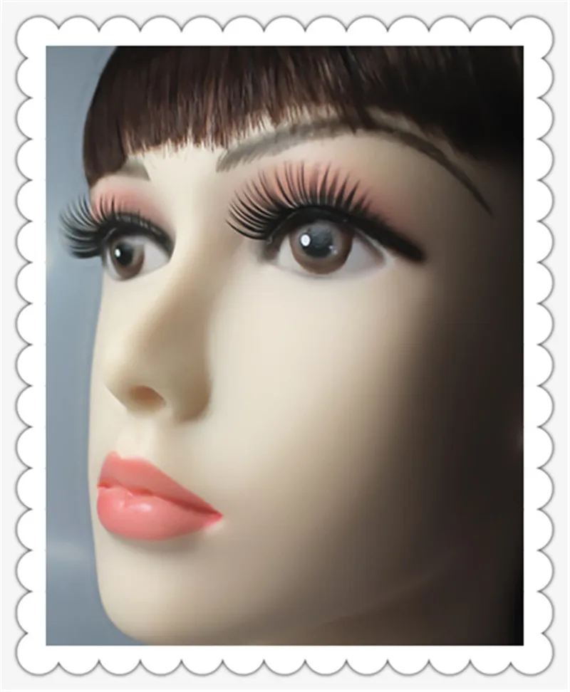 

5 pairs of false eyelashes natural fibre false eyelashes for bottom lashes set Natural/Thick Long Eye Lashes Wispy Makeup Beauty