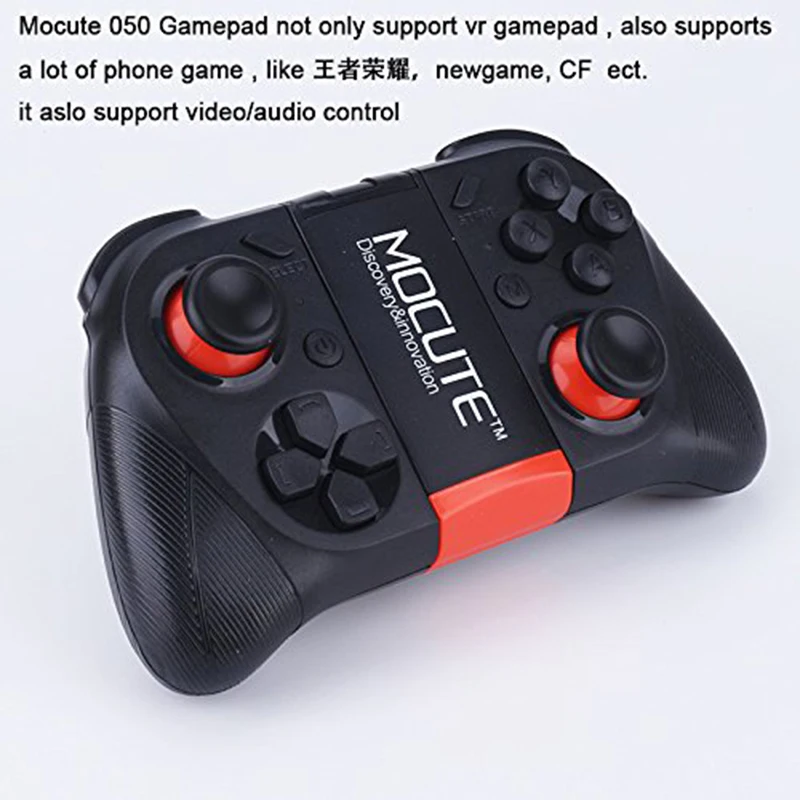 ABGN Hot-MOCUTE 050 Wireless Bluetooth Gamepad Pc Game Controller For Pubg Mobile Pc Ios Android Ip