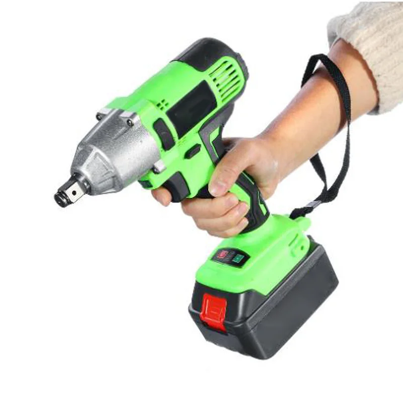 

1*Electric Drill 1*Battery 1*Charger 98VF110-240V Cordless Impact Wrench Brushless Electric Drill With Charger For Home Diy