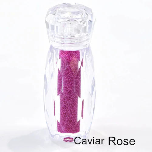 Rose 1 бутылка кристалл гравий многоцветный Мини Пикси Стразы не горячей фиксации Стразы Икра Блеск для украшения ногтей B3828 - Цвет: Rose