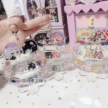 

Newcosmile Jojos Bizarre Adventure Joestar Bucciarati DiabloS Keychain Wallet 2-side Gift phone wallet belt