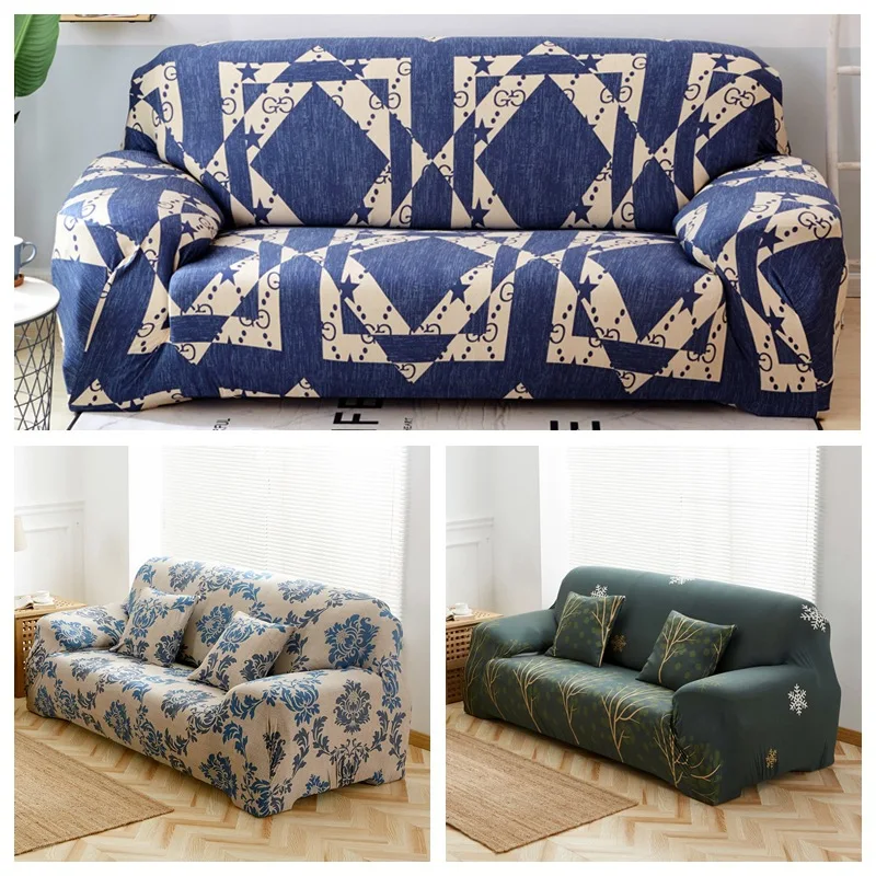 

Universal Elasticity Sofa Cover All Edges Included Full Cover Tight Package Anti-slip Sofa Bag Sofa Cushion Sofa Slipcover Large