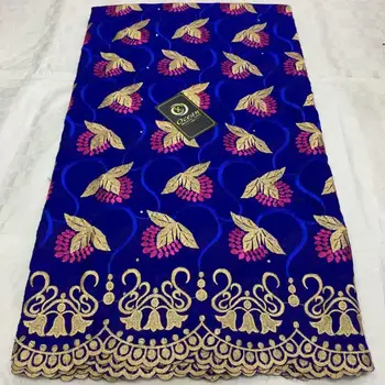 

High Class swiss voile lace stones brode 100% cotton fabric in switzerland embroidered french cotton lace guinea brocade fabric