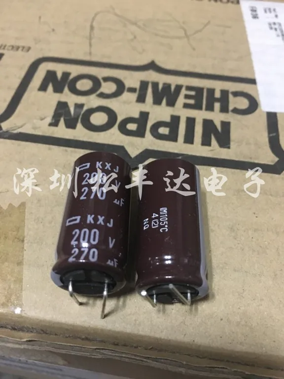 20 шт. новый Электролитический конденсатор NIPPON KXJ 200V270UF 16x31 5 мм NCC 270 мкФ 200V CHEMI-CON