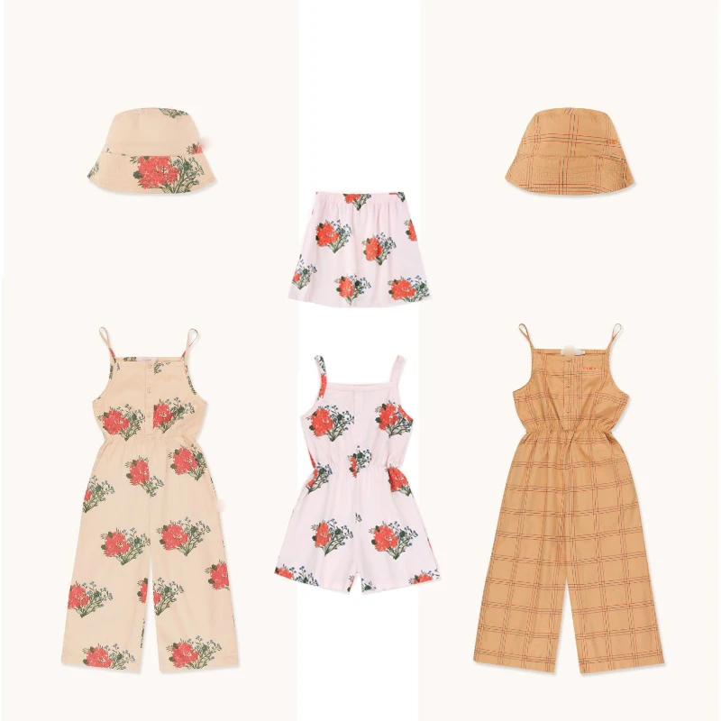 Kids Overalls 2022 Spring Summer StRafina Girls Jumpsuits Tiny Baby