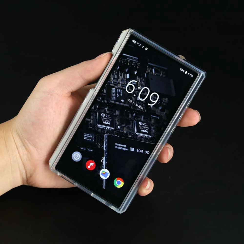 Soft TPU Clear Protective Case Cover for FiiO M11 Plus Music Player Accessories Skin Full Shell Case music player case
