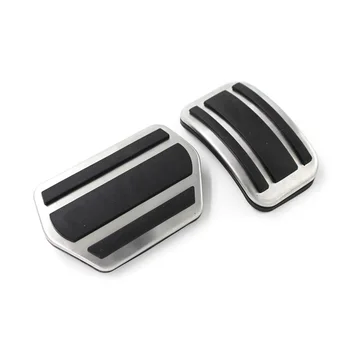 

Car Accessories Accelerator Brake Clutch Pedals Pad For Peugeot 3008 GT 2017 2018 AT Plate Styling Stickers Covers