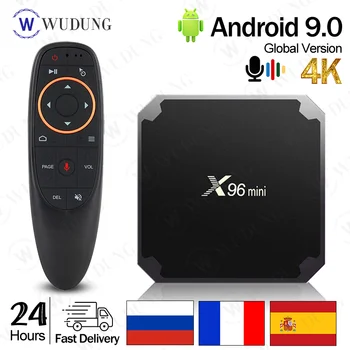 

X96mini new Android 9.0 X96 mini Smart TV BOX 2.4G Wifi 2G/16G Amlogic S905W Quad Core 1GB8GB Set-Top fast Box No app included
