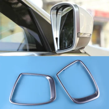 

DWCX 2Pcs Silver ABS Rearview Side Door Mirror Frame Cover Trim fit for Maserati Levante 2016 2017 2018 2019