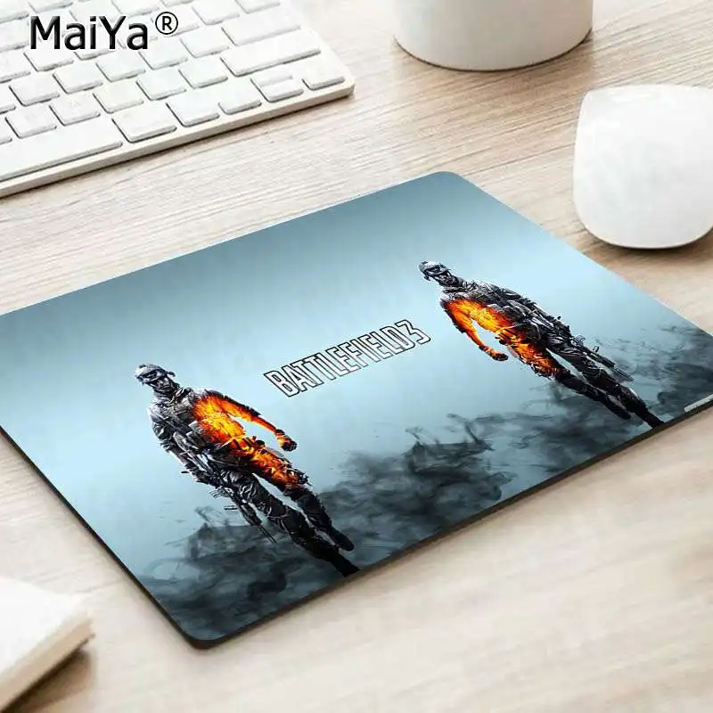No Lock Edge25x29cm MaiYa Одежда высшего качества поле боя красивый коврик для мышки в стиле аниме Лидер продаж,, игровой коврик Мышь - Цвет: No Lock Edge25x29cm