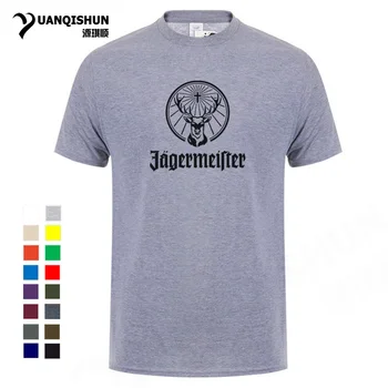 

Men's Jagermeister Music Tour Logo T-shirt High Quality Fashion 16 Colors 100%Cotton Boutique T-shirt Unisex Streetwear Harajuku