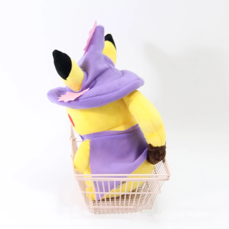25 см Q версия плюшевый Пикачу крест туалетный COS Такара TOMY Pokemen игрушки куклы для детей подарок