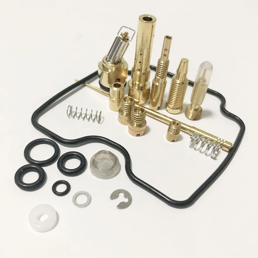 Мотоцикл Карбюратор Carb Rebuild Kit для Yamaha Grizzly 660 4x4 YFM660FW 2002 2003 2004 2005 автомобильный Repair