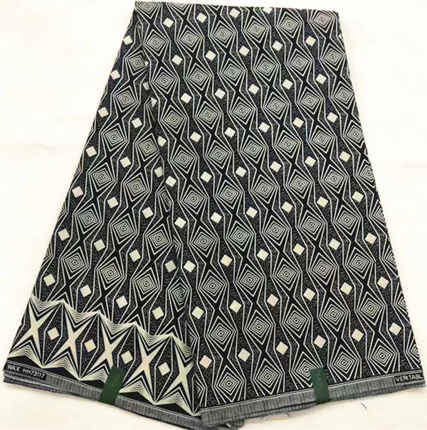 Африканская ткань java восковая печатная ткань Африканская восковая печатная Ткань 6 ярдов хлопок Анкара ткань нигерийский воск для платья LJ-A13