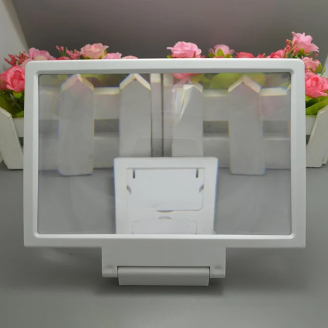 3D Cell Phone Screen Magnifier HD Video Amplifier Stand Bracket Phones Screen Magnifier For Smartphones Mobile Phone Accessories 1