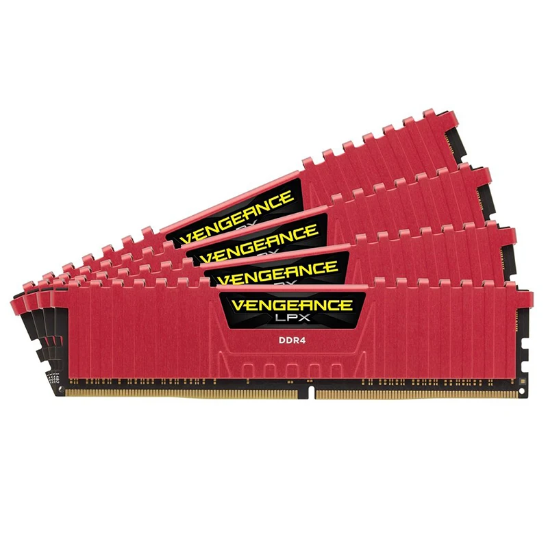 Модуль CORSAIR Vengeance LPX 8 Гб DDR4 PC4 3000 МГц Настольный ПК ram память 8 ГБ DIMM Одиночная ram s-RED
