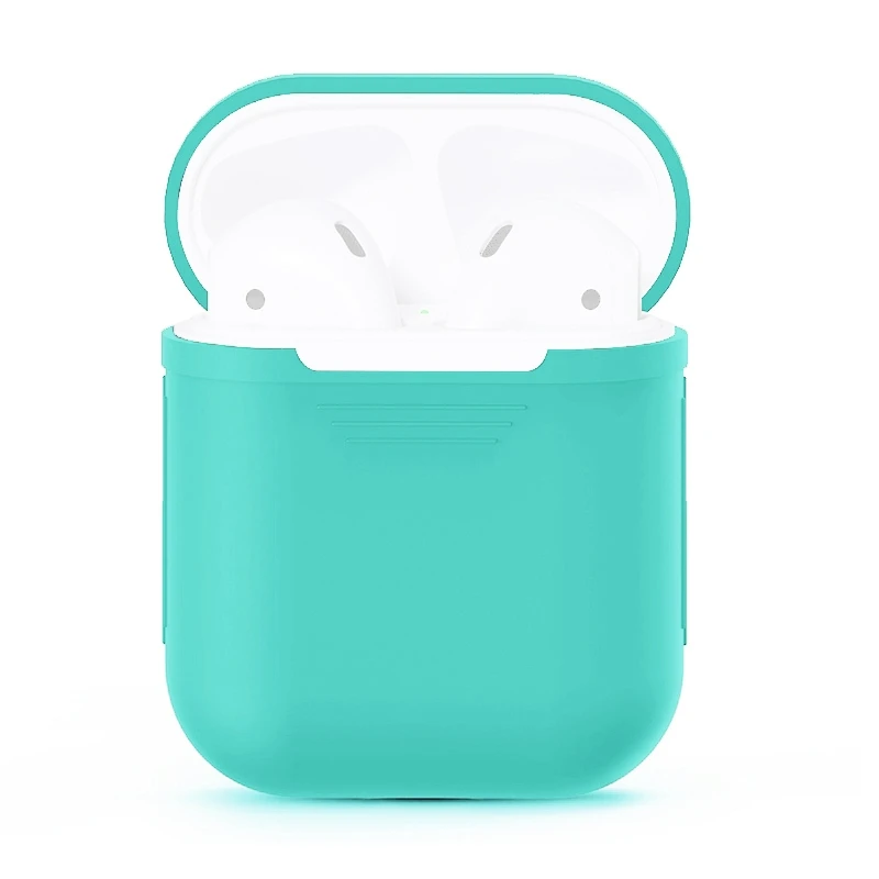 Мягкий силиконовый чехол, наушники для Apple Airpods, Bluetooth, беспроводные наушники, защитный чехол, коробка для Air Pods, вкладыши наушников, сумка