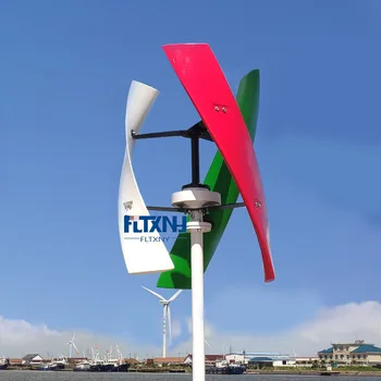 

start up 1.5m/s wind turbine 600w 12v 24v 48v with coreless generator no noise for Factory home use streetlight use