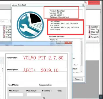

2019 Tech Tool PTT V2.7.80 VCADS Development+Devtool Plus+APCI+ UPDATE