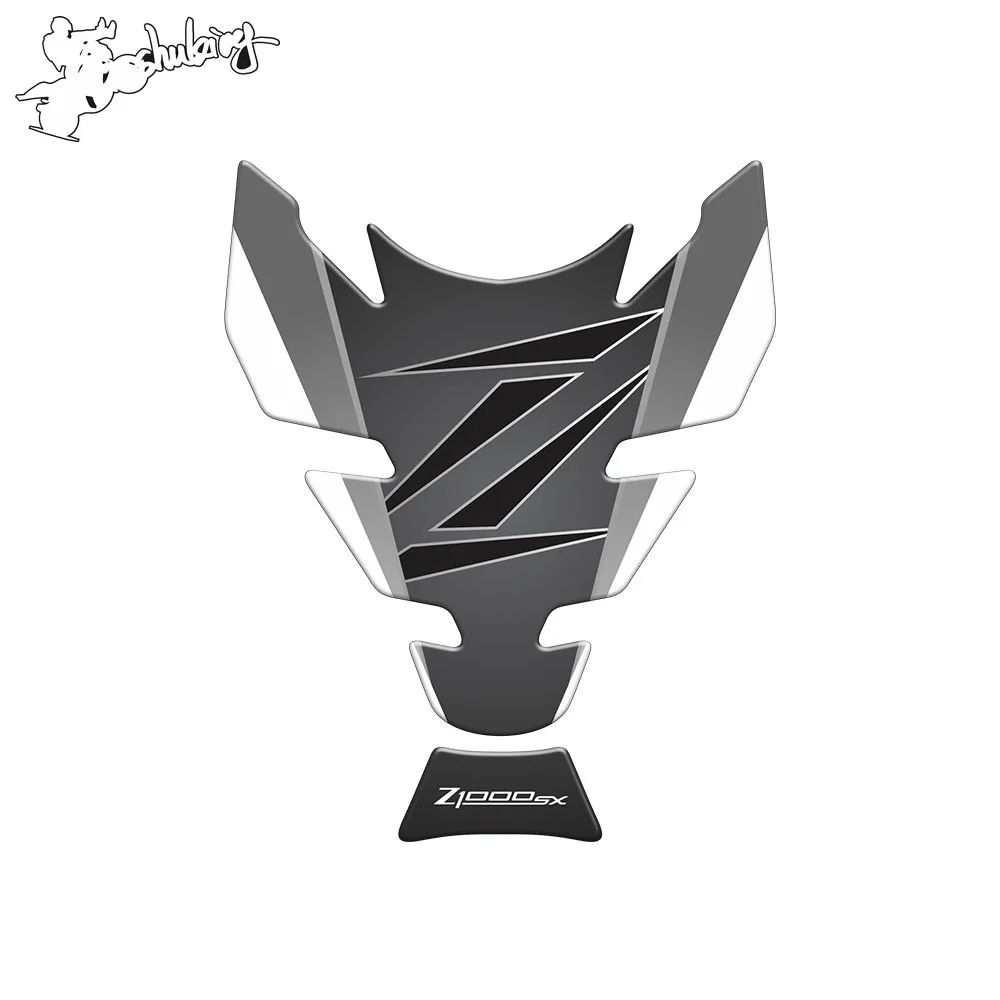 

Motorcycle 3D carbon fibre Fuel Tank Pad Protective Stickers Decals For Z1000SX 2017 2018 Fishbone Protective Decals