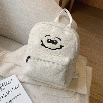 

Little Bear Backpack Lovely Children Kindergarten Backpack School Bag Women Girls Plush Casual Travel Book Double Shoulder Bag