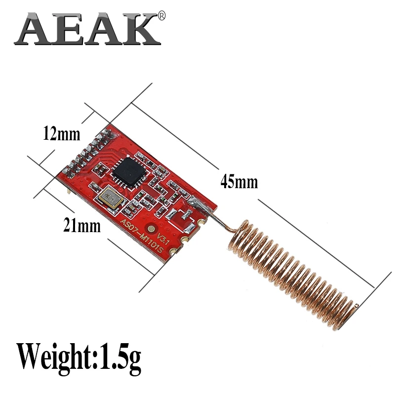 AEAK 433M CC1101 10mW беспроводной модуль приемника передатчика NRF905/SX1212/SI4432|wireless module|module