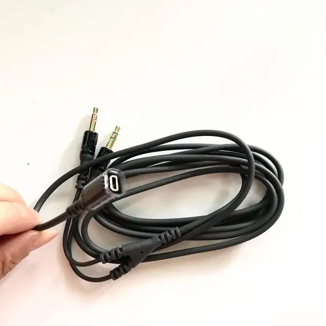 Dual Mm Extension Cable Steelseries Arctis Wire Replacement Audio
