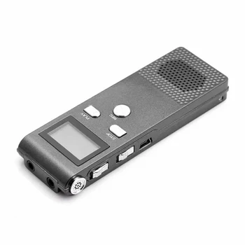 

Portable Sound Audio Microphone Noise Reduction Meetings Zinc Alloy HD MP3 WMA Lectures Mini Dictaphone Digital Voice Recorder