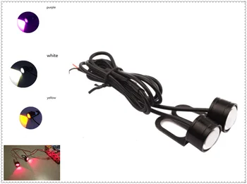 

12V daytime running lights 2pcs LED reversing lamp Motorcycle flash for YAMAHA 250 TTR125 L E TTR250 WR250R X SEROW225