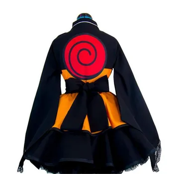 

Trajes de Naruto Cosplay traje de Anime Naruto para hombre Show trajes de dibujos animados japoneses Naruto abrigo Top dress