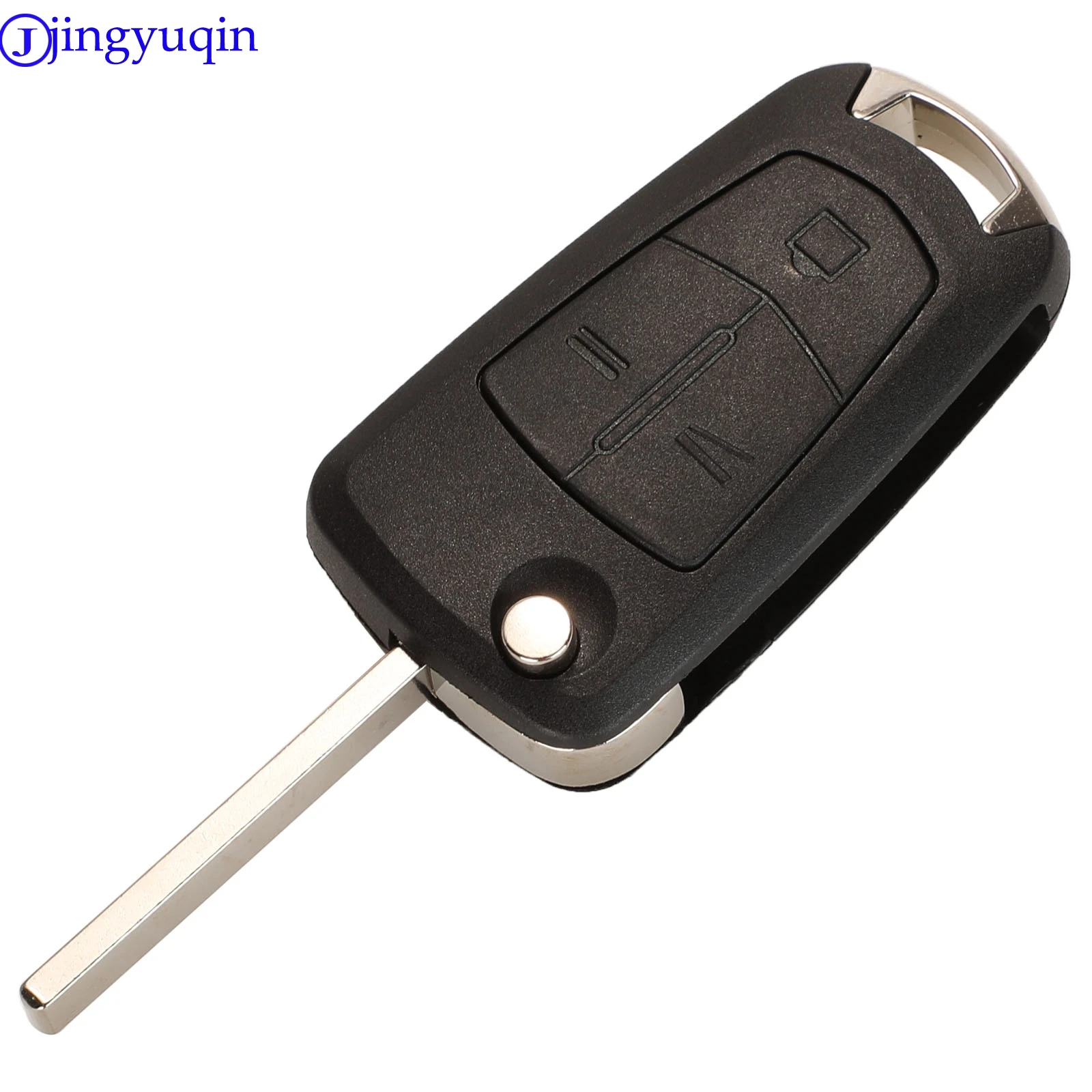 Jingyuqin 10p 2/3 кнопочный пульт дистанционного управления флип-чехол для ключей Автомобильный Чехол-брелок для Opel Vectra Antigo Omega Suprema Agile Монтана