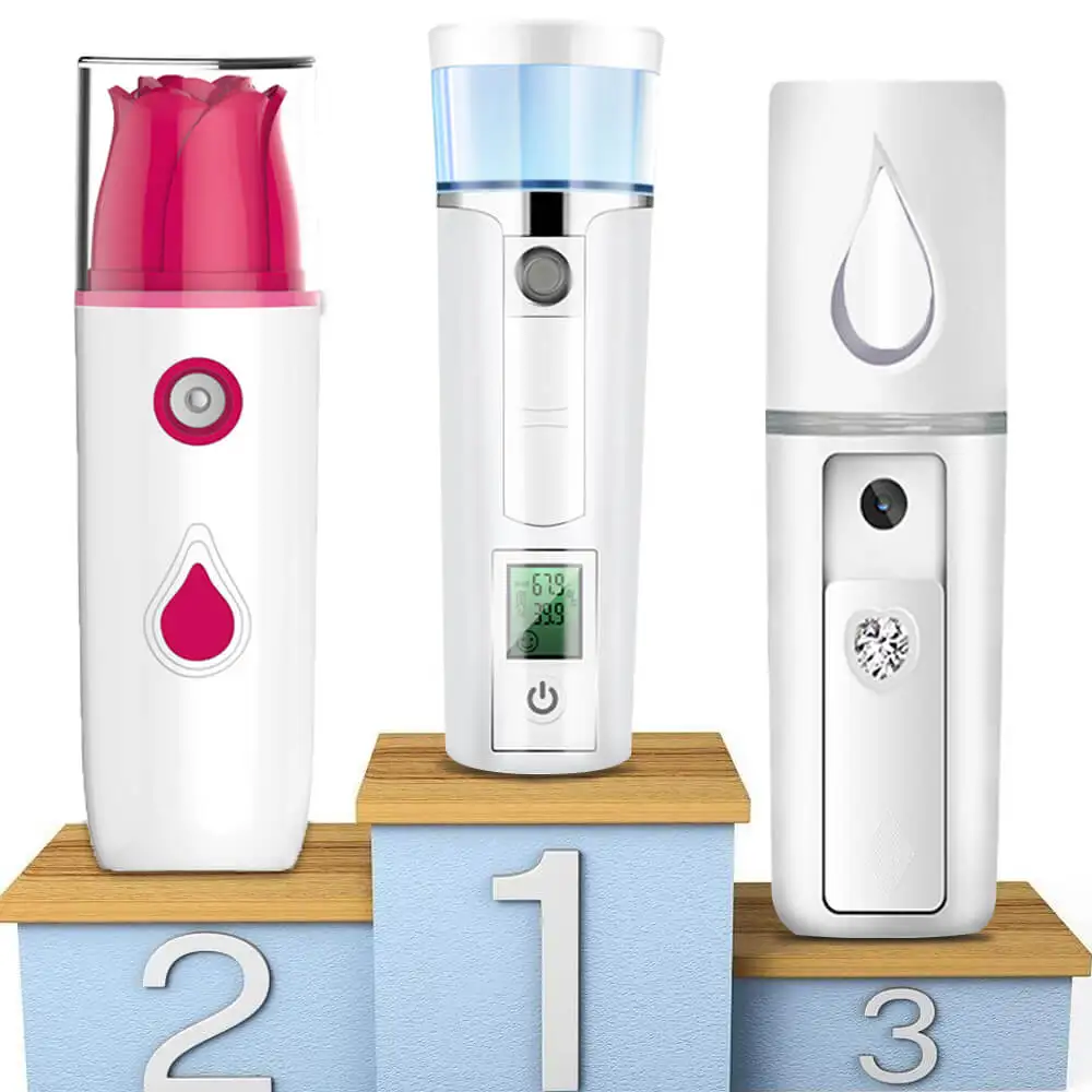 

Nano Mist Sprayer Facial Nebulizer Steamer Moisturizing Tool Skin Care Analyzer Makeup Mirror Face Spray Device Drop Shipping