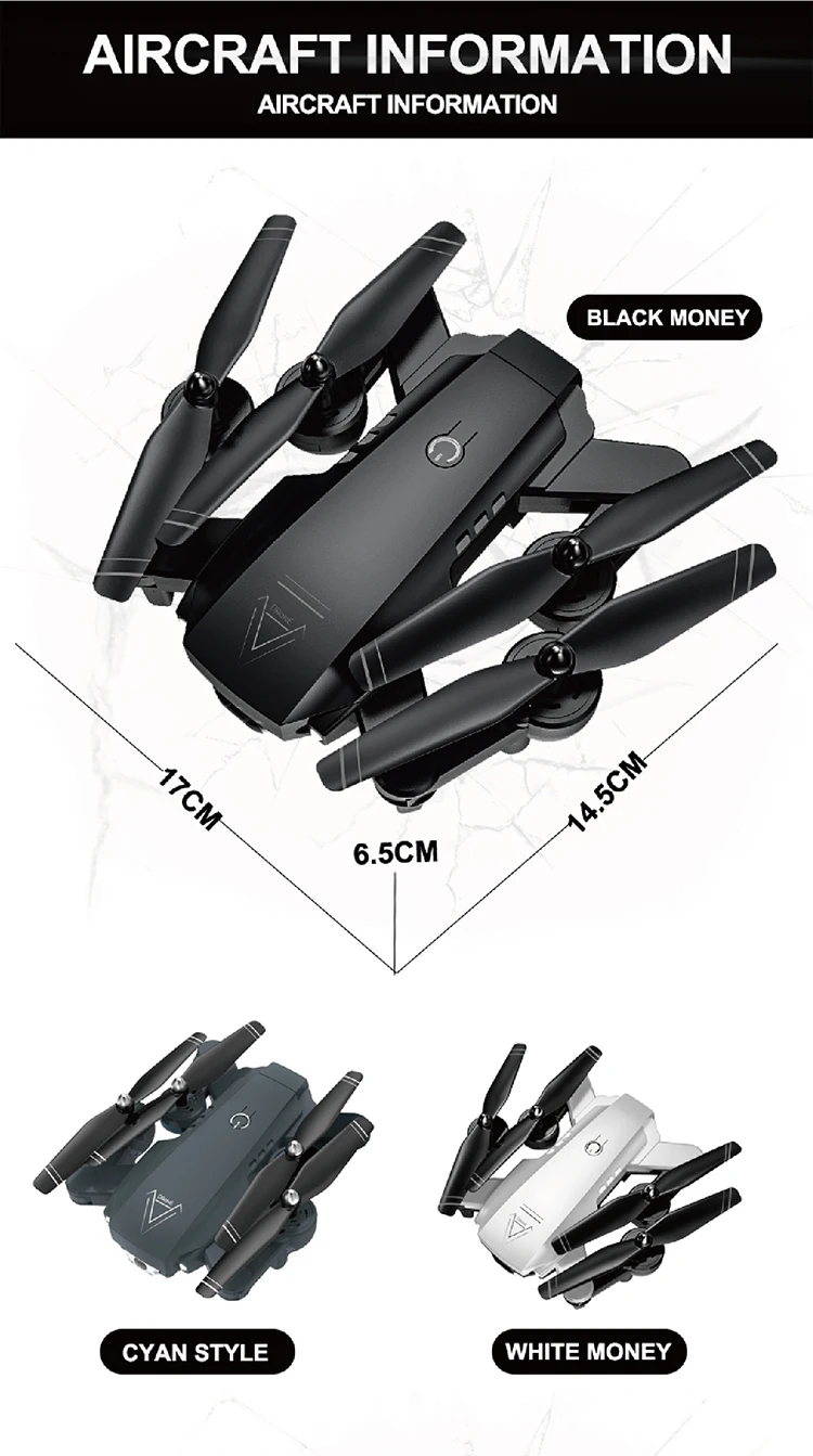 L103 складной Квадрокоптер Радиоуправляемый Дрон с камерой 1080p Wifi Fpv оптическое позиционирование потока Смарт Следуйте жестом фото Rc игрушки для детей