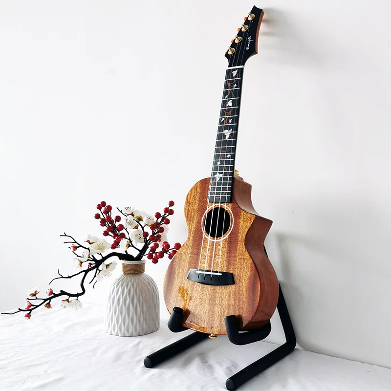 Enya M6 Uke тенор из красного дерева черный набор 23/26 дюймов гавайская мини гитара