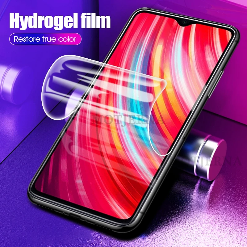 Мягкие изогнутые пленки для Xiaomi Redmi 8 7 7A Note Pro полное покрытие Защитная пленка