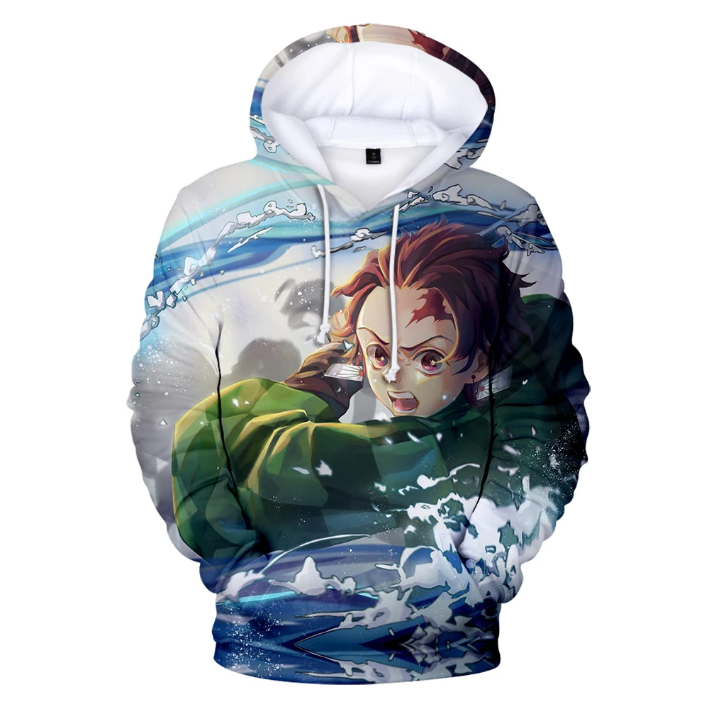 2019 Hoodles Harajuku Ghost Blade 3d Hooded Sweatshirt Mens Fashion Causal Workout Hoodies Sweatshirts Pullover