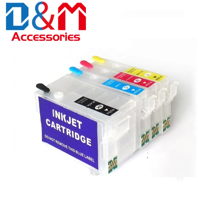Refill ink cartridge T252 271 T2521-T2524 T252XL1-T252XL4 for Epson WF-3620 3640 7110 7620 7610 7210 7710 7715 7720 7725 5190