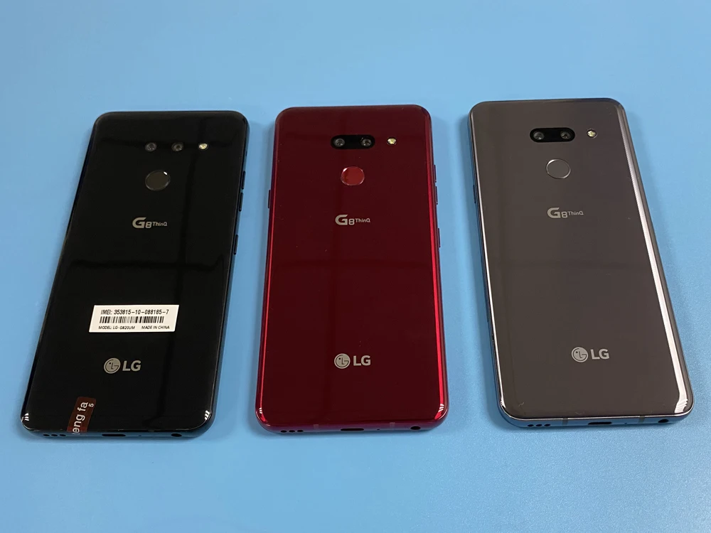 Original LG G8 ThinQ G820UM 6GB 128GB Unlocked LTE Android Phone Snapdragon 855 Octa Core 6.1" Fingerprint second hand iphone