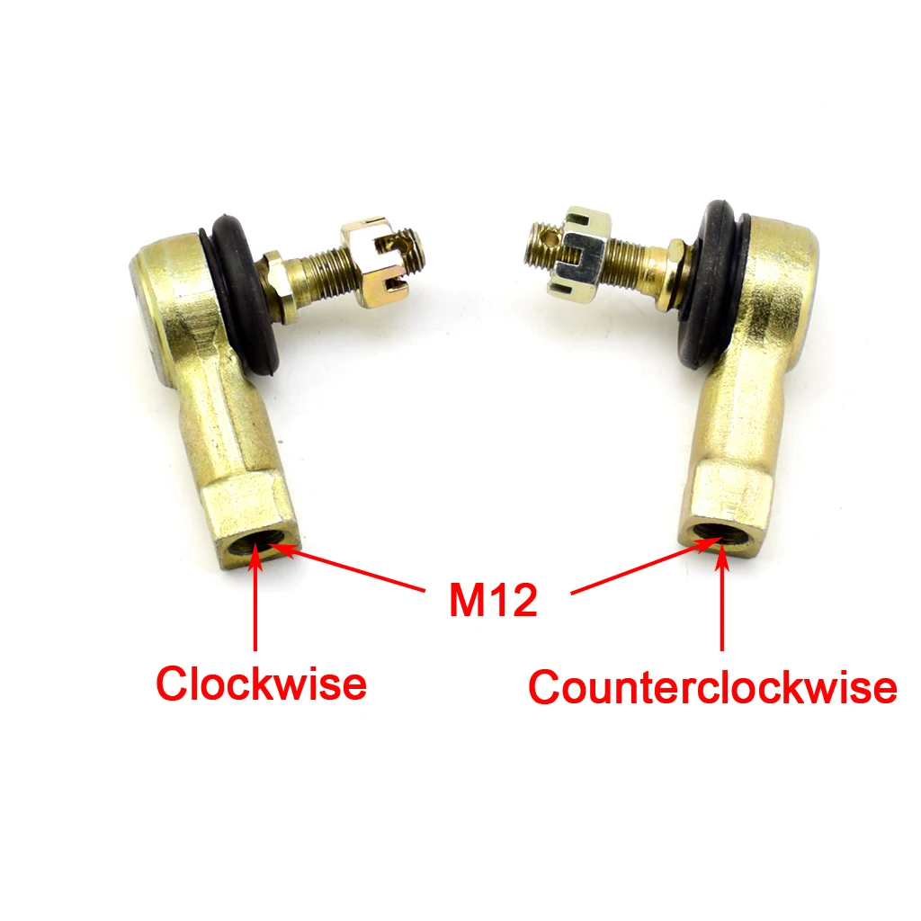 M12 & M10 x1.25 ATV Quad Tie Rod End for Honda TRX250EX Sportrax 300 TRX450R/400EX 53157-HP0-A01 53158-HP5-003 Bike | Автомобили и