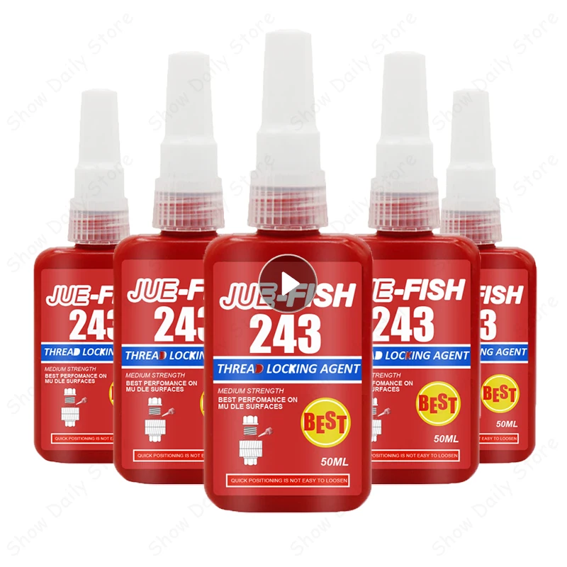 50ml Screw Glue Thread Locking Agent Anaerobic Adhesive 243 Glue Oil