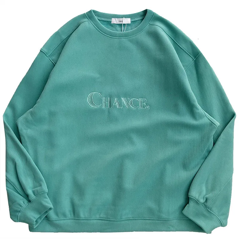 Mooirue Autumn Women Loose Sweatshirt Solid Color Velvet Thickening Letter Embroidery Candy Pullovers