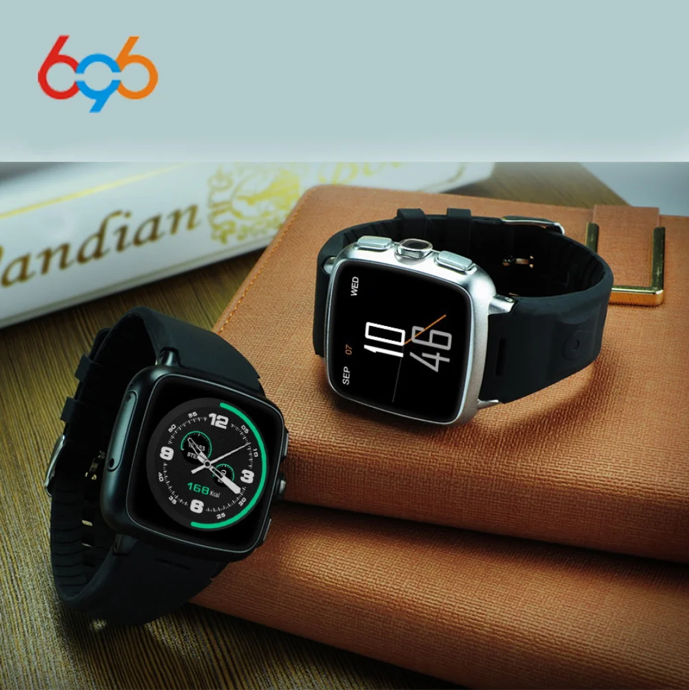 

696 Z01 Bluetooth Android 5.1 Smart Watch 1GB RAM 8G ROM WiFi GPS SIM Camera GPS Heart Rate Monitor Wristwatch For iOS Android